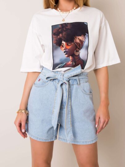 Pantaloni Scurți Lightblue Ezra