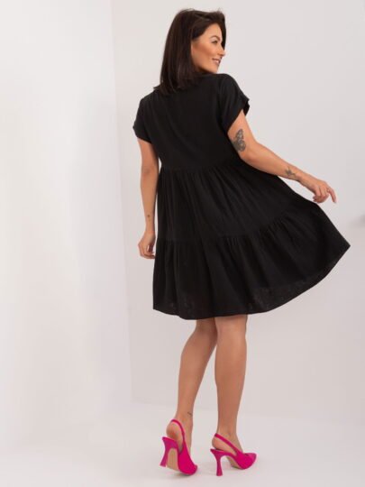 Rochie Lejera Neagra Marime Universala